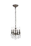 Lillie 4-Light Pendant in Pewter