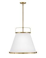 Hinkley Lexi 3-Light Pendant In Lacquered Brass