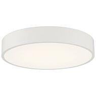 Como 1-Light LED Flush Mount in White