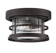 Savoy House Barrett 1 Light Outdoor Ceiling Light in English Bronze