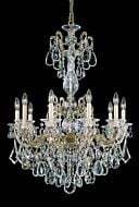 La Scala 10-Light Chandelier in Heirloom Gold