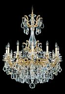 La Scala 12-Light Chandelier in Heirloom Bronze