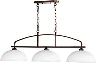 Three Light Island Pendant by Quorum