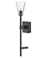 Hinkley Auden 1-Light Bathroom Vanity Light In Black Oxide