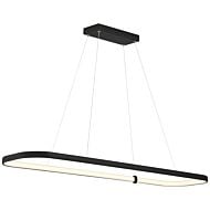 Ravello 1-Light LED Pendant in Matte Black