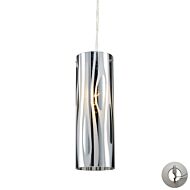 Chromia 1-Light Mini Pendant in Polished Chrome