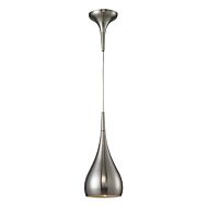 Lindsey 1-Light Mini Pendant in Satin Nickel