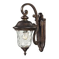 Lafayette 1-Light Outdoor Wall Sconce in Regal Bronze