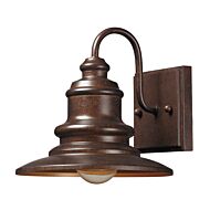 Marina 1-Light Outdoor Wall Sconce in Hazelnut Bronze