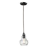 Menlow Park 1-Light Mini Pendant in Oiled Bronze