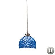 Cira 1-Light Mini Pendant in Satin Nickel