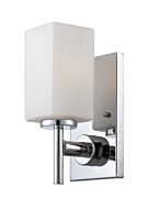 Dakota 1-Light Wall Sconce in Chrome