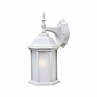 Craftsman 2 1-Light Wall Sconce in Textured White
