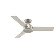 Presto 44" Ceiling Fan in Matte Nickel