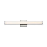 Spec 1-Light LED Bathroom Vanity Light Bar in Satin Nickel