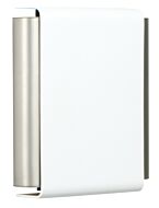 Designer-Chime Pewter Tubes Chime in White