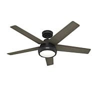 Burroughs 2-Light 52" Ceiling Fan in Matte Black