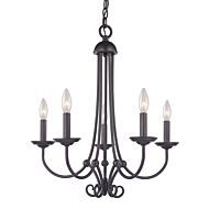 Williamsport 5-Light Chandelier in Oil Rubbed Bronze