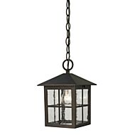 Shaker Heights 1-Light Outdoor Pendant in Hazelnut Bronze