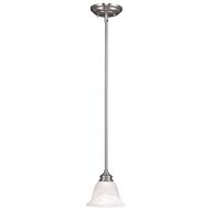 Essex 1-Light Mini Pendant in Brushed Nickel