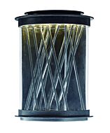 Maxim Lighting Bedazzle 14 Inch 2 Light Outdoor Wall Mount in Texture Ebony