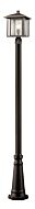 Z-Lite Aspen 1-Light Outdoor Post Mounted Fixture Light In Oil Rubbed Bronze