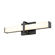 Elon 1-Light LED Bathroom Vanity Light Bar in Matte Black