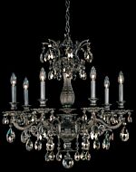 Milano 7-Light Chandelier in Etruscan Gold