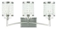 Grammercy 3-Light Bathroom Vanity Light in Brushed Nickel