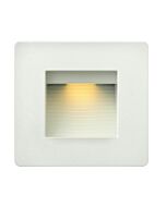 Luna LED Step 120V LED Step Light in Satin White