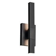 Nocar 1-Light Outdoor Wall Mount in Black Textured