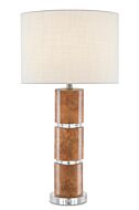 Birdseye 1-Light Table Lamp in Birdseye Maple Veneer