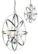 Z-Lite Aranya 4-Light Pendant Light In Chrome