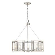 Marco Pw 5-Light Chandelier in Pewter