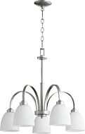 Five Light Chandelier by Quorum