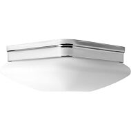 Appeal - Opal 2-Light Flush Mount in Polished Chrome