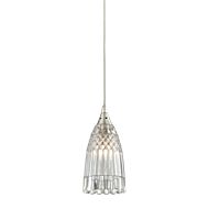 Kersey 1-Light Mini Pendant in Satin Nickel