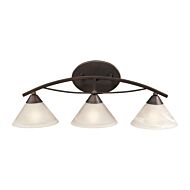 Elysburg 3-Light Bathroom Vanity Light in Oil Rubbed Bronze