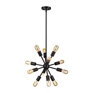 Delphine 12-Light Chandelier in Oil Rubbed Bronze