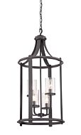 Palencia 4-Light Foyer Pendant in Artisan Pardo Wash