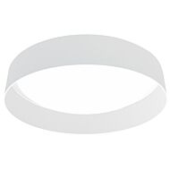 Palomaro 1-Light LED Ceiling Mount in White