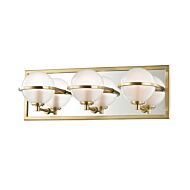 Visual Comfort Studio Palma 4-Light Chandelier in Burnished Brass by Thomas  O'Brien 