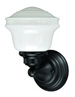 Huntley 1-Light Bathroom Vanity Light in Oil Rubbed Bronze