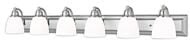 Springfield 6-Light Bathroom Vanity Light in Brushed Nickel