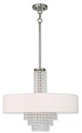 Carlisle 5-Light Chandelier in Brushed Nickel