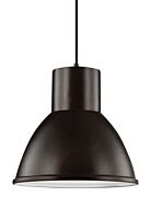 Sea Gull Division Street 14 Inch Pendant Light in Burnt Sienna