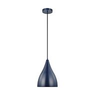 Oden 1-Light Pendant in Navy