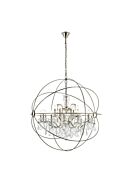 Geneva 18-Light Chandelier in Polished Nickel