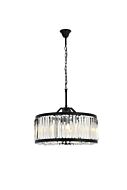 Chelsea 8-Light Chandelier in Matte Black