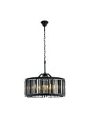 Chelsea 8-Light Chandelier in Matte Black